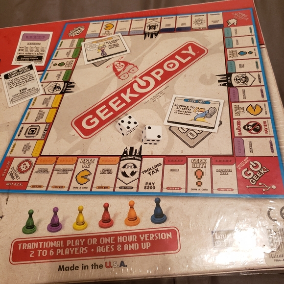 Geekopoly Board Game - Picture 5 of 6